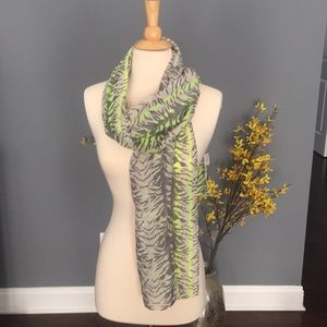 Animal print scarf